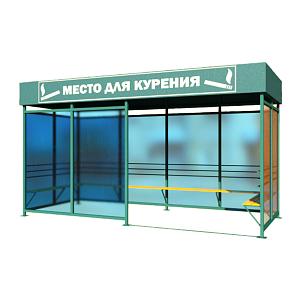 Павильон для курения КМ-10 (тип 4)