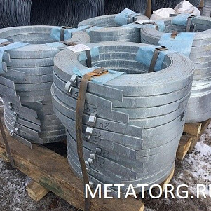 Полоса стальная оцинкованная 40х4х30000 мм