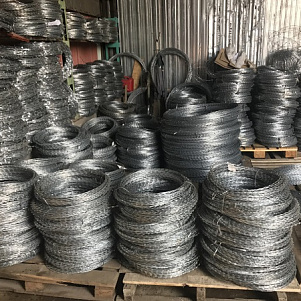 Армированная скрученная колючая лента АСКЛ 500х40х3