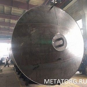 Резервуар горизонтальный стальной подземный РГСП-50 м3