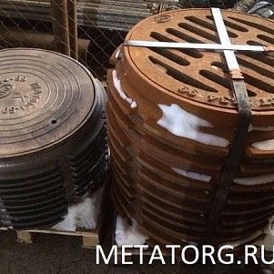 Дождеприемник чугунный Дк круглый