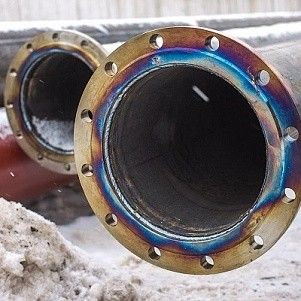 Трубы офланцованные стальные