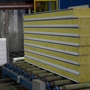 Сэндвич-панели МВУ кровельные 150 мм